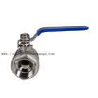 2 PC Full Port SS304 Ball Valve With Bule Handle 1/2 Inch NPT WOG1000