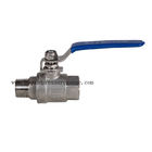 2 PC 1/2 Inch Industrial Ball Valve NPT Male To Female WOG1000