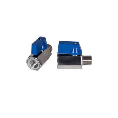 Stainless steel mini ball valve NPT or BSP ,male to female,shut off valve