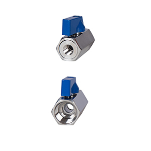 Stainless steel mini ball valve NPT or BSP ,female to female,shut off valve