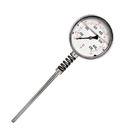 2.5'' 63MM 1/2 BSP Industrial Bimetal Thermometer Temperature Gauge 100mm Stem