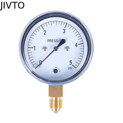 Low Pressure Vacuum 100MM 4in 5 Psi Low Pressure Gauge 1/8 BSPT