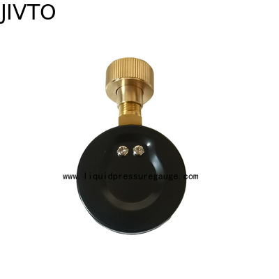 Black Painted 200psi Glycerin Filled Pressure Gauge For Measuring Water Pressure