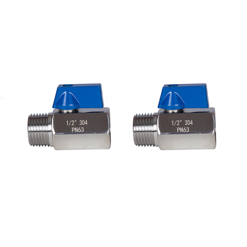 Stainless steel mini ball valve NPT or BSP ,male to female,shut off valve