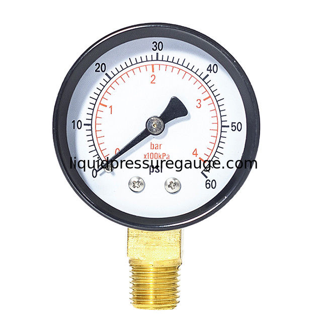1.5 Inch 60 Psi General Pressure Gauge