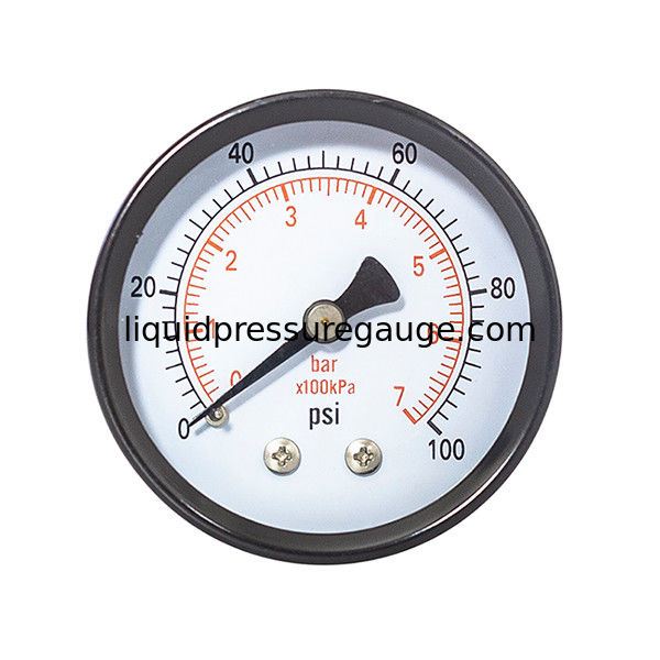 Dry Fuel 3MM 2.5 Inch 100 Psi General Pressure Gauges 1/4 NPT